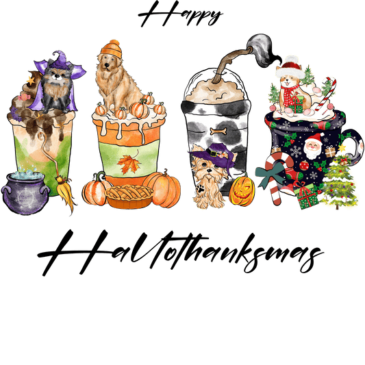 Happy Thanksgiving Design - DTF Ready To Press