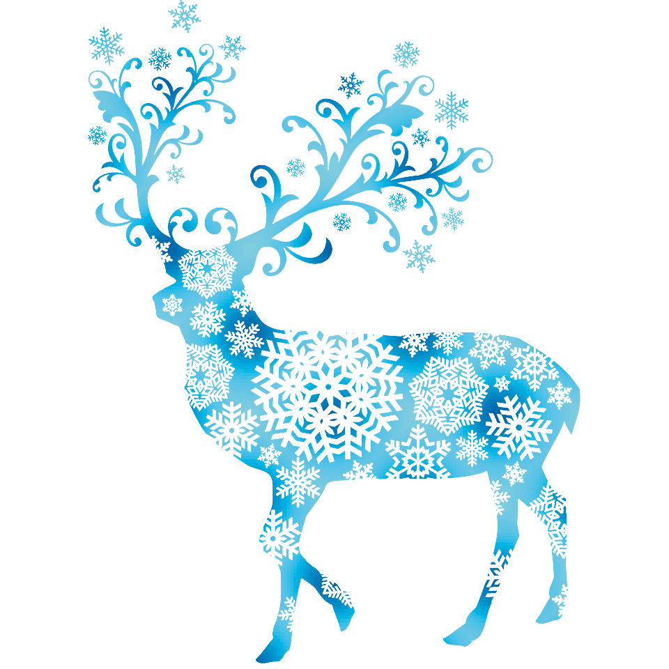 Christmas Deer Design - DTF Ready To Press