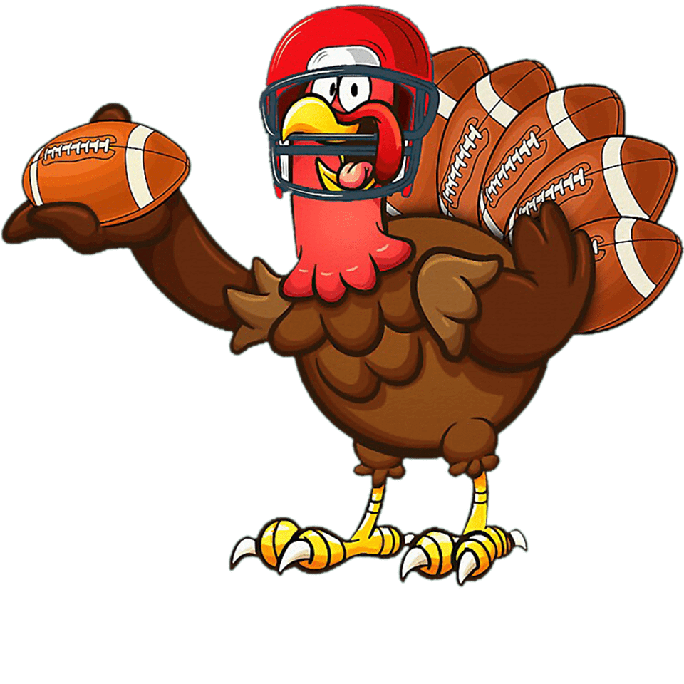 Thanksgiving Football Design - DTF Ready To Press