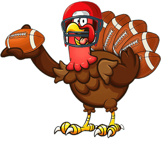 Thanksgiving Football Design - DTF Ready To Press