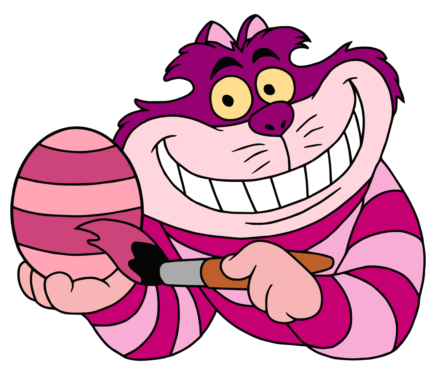 Easter Cheshire Cat Disney Design - DTF Ready To Press