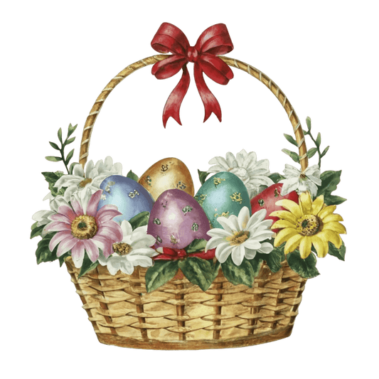 Easter Egg Hunt Party Design - DTF Ready To Press