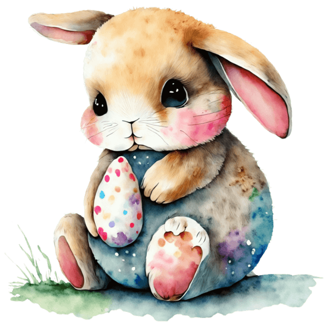 Easter Cute Bunny He Is Risen Design - DTF Ready To Press