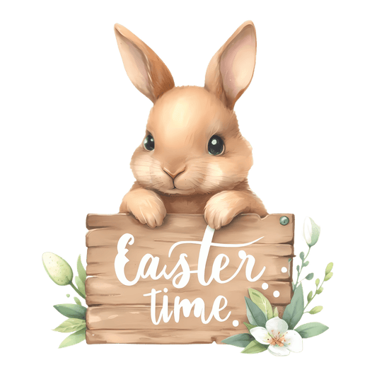 Easter Time Party Design - DTF Ready To Press