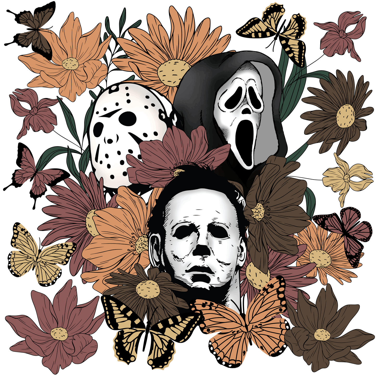 Halloween Movies Design - DTF Ready To Press