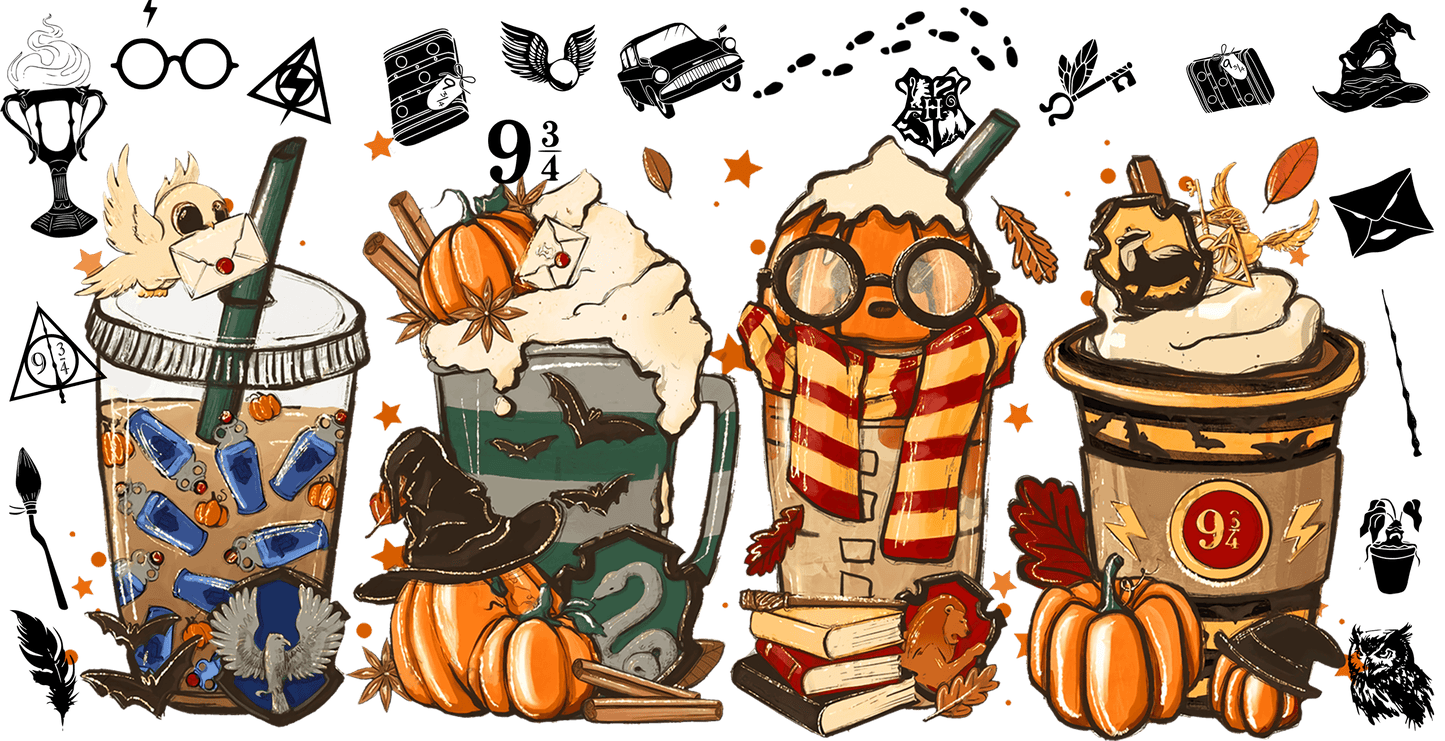 Harry Potter Halloween Design - DTF Ready To Press