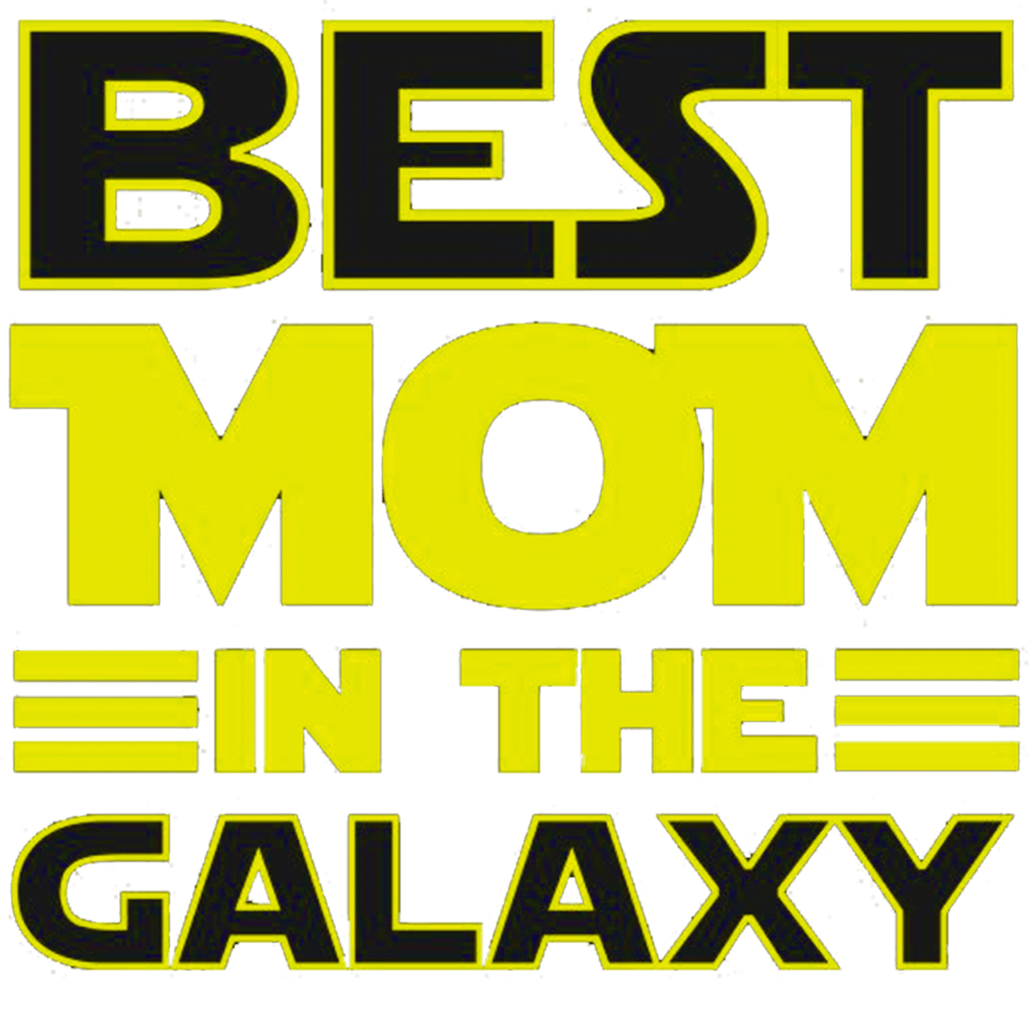 Best Mom In The Galaxy Design - DTF Ready To Press