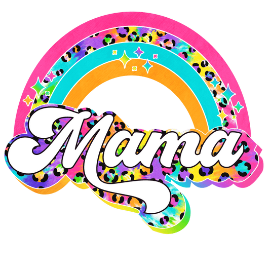 Colorful Mothers Day Design - DTF Ready To Press