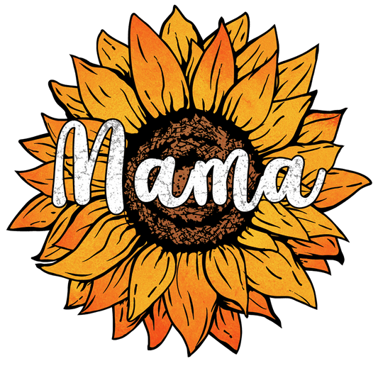 Sunflower Mama Design - DTF Ready To Press