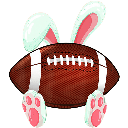 American Football Easter Design - DTF Ready To Press