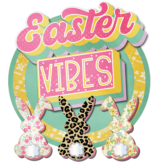 Easter Vibes Design - DTF Ready To Press