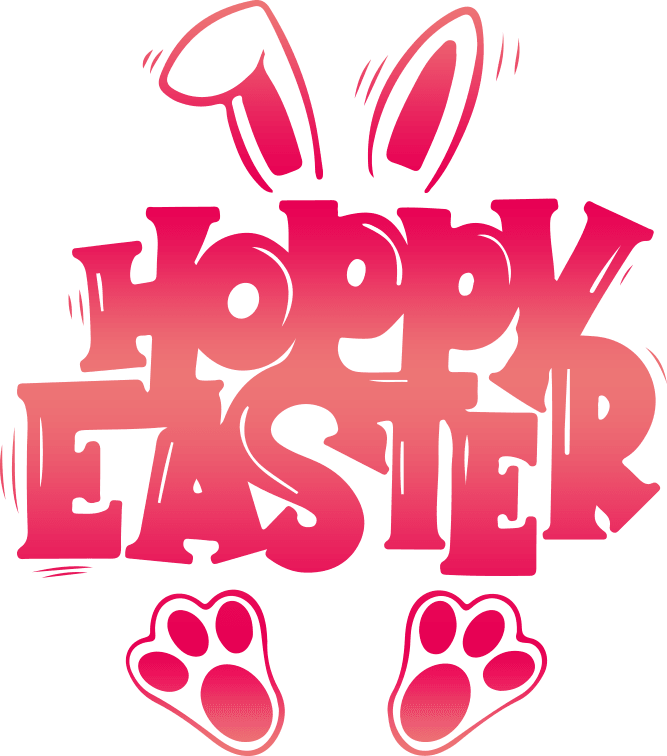 Happy Easter Design - DTF Ready To Press