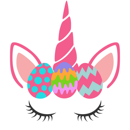 Easter Unicorn Design - DTF Ready To Press