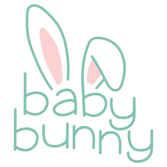 Baby Bunny Easter Design - DTF Ready To Press