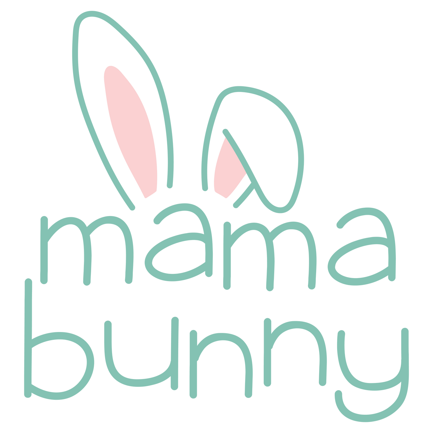 Mama Bunny Easter Design - DTF Ready To Press