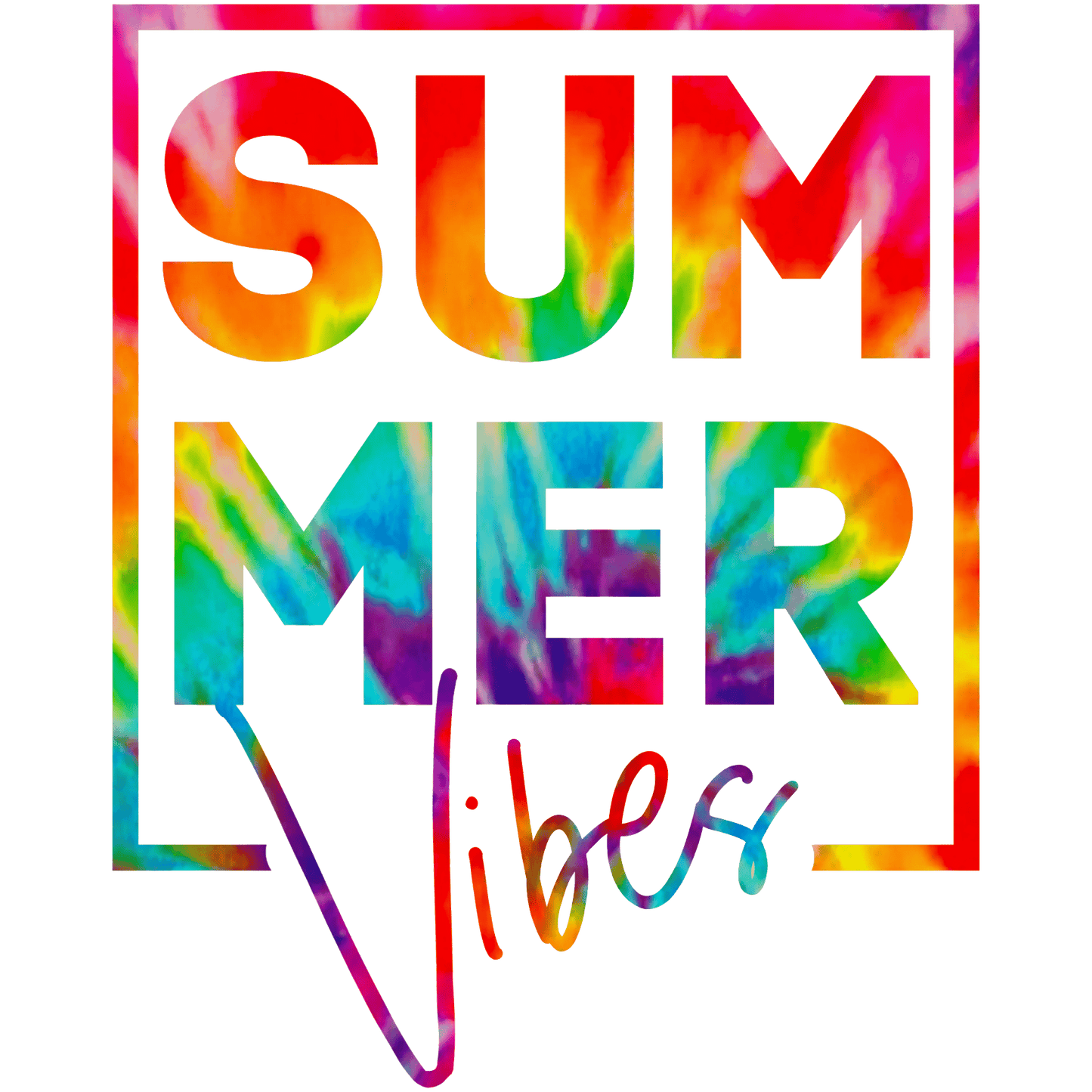 Summer Vibes Design - DTF Ready To Press