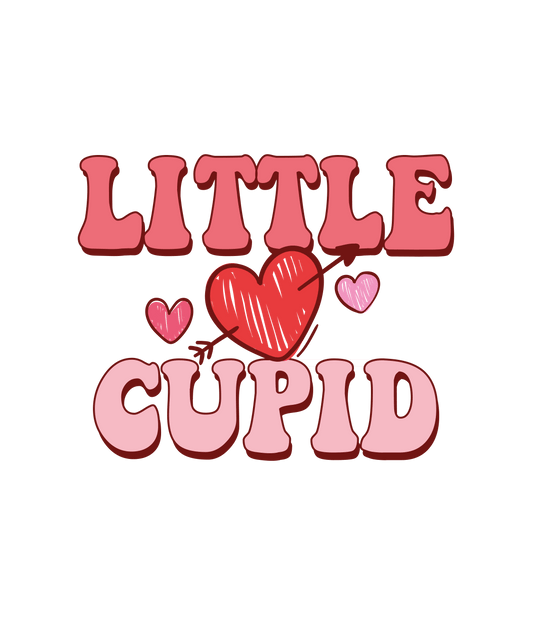 Little Cupid Valentine's Day Design - DTF Ready To Press