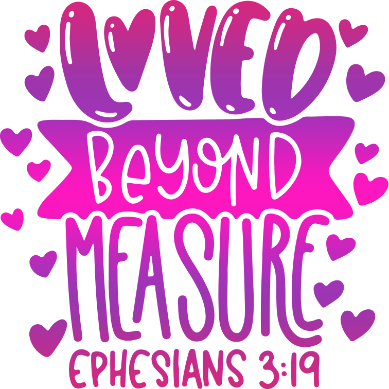 Beyond Measure Valentine's Day Design - DTF Ready To Press