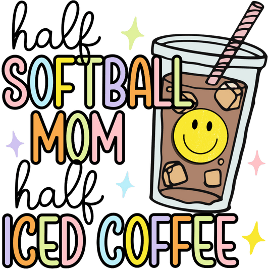 Softball Mom Design - DTF Ready To Press