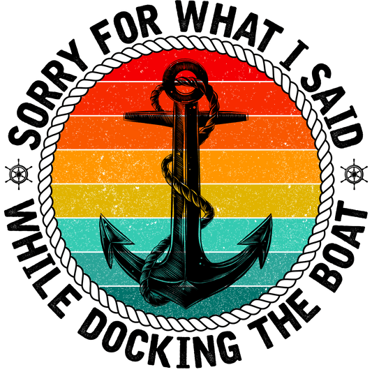 Boat Trip Design - DTF Ready To Press