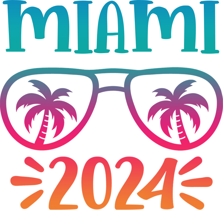 2024 Miami Vacation Design - DTF Ready To Press