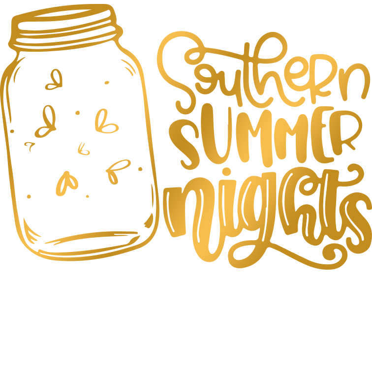 Southern Summer Nights  Design - DTF Ready To Press