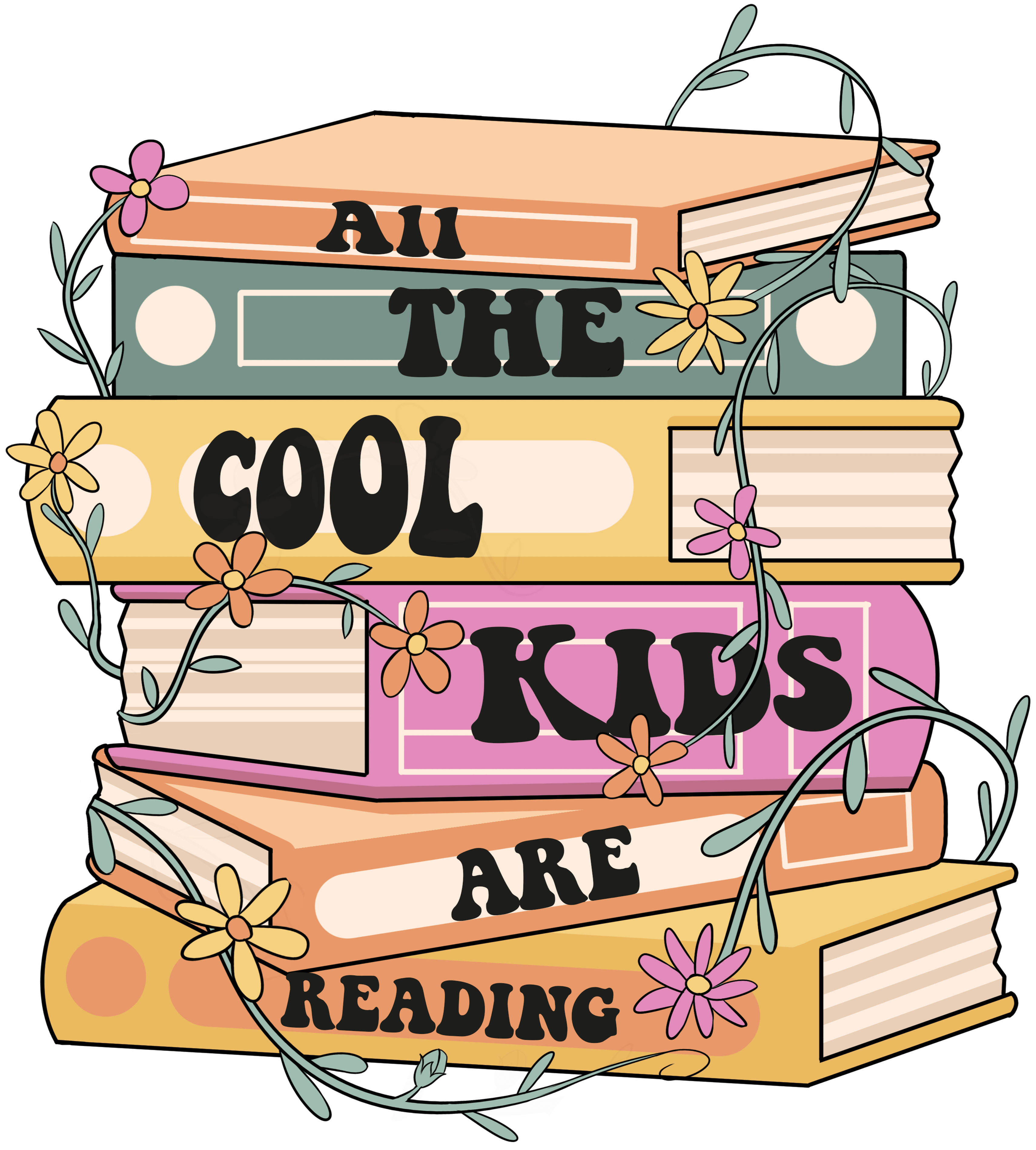 Cool Reading Design - DTF Ready To Press – Gatsby Print Shop