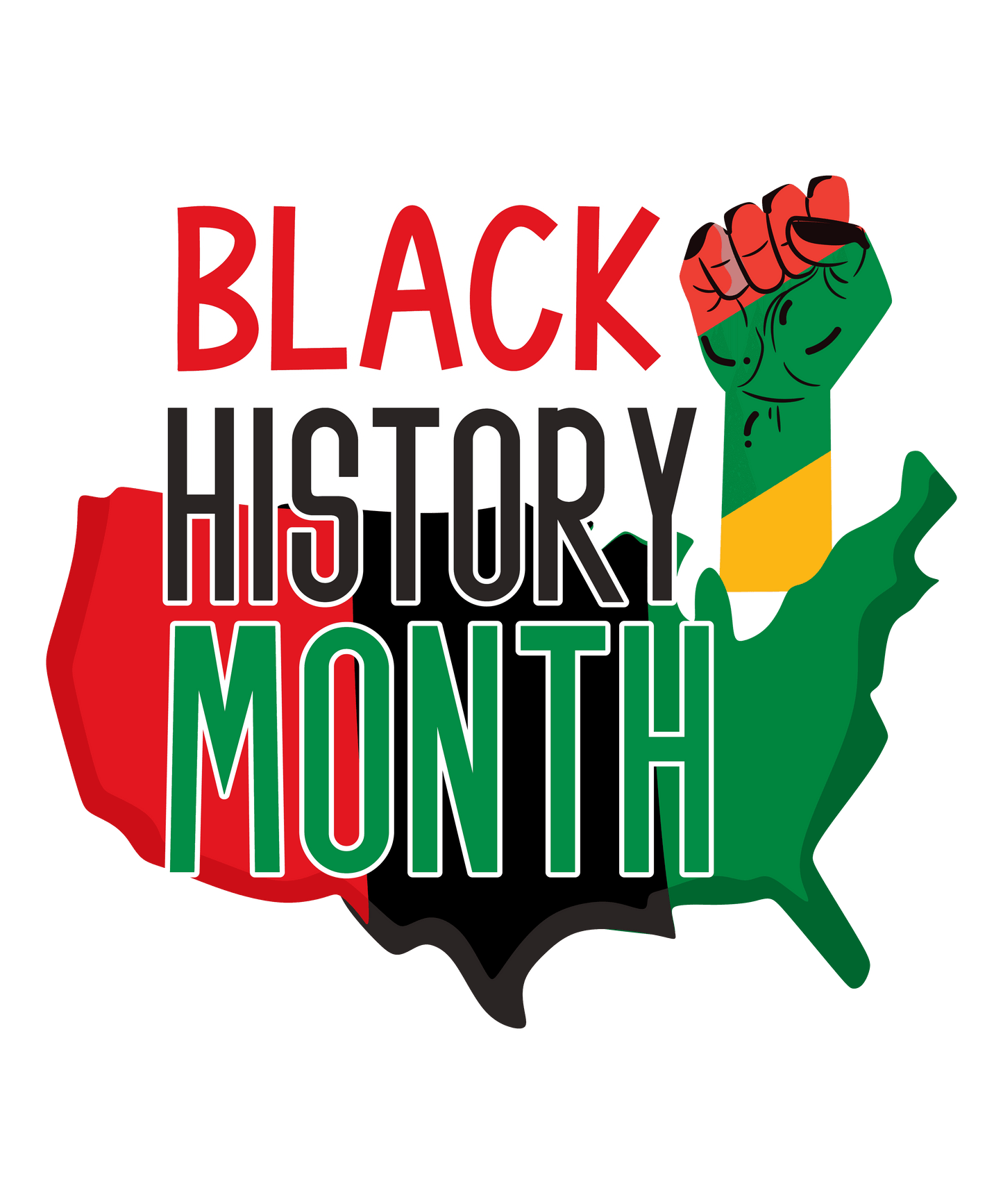 Black History Month Design - DTF Ready To Press