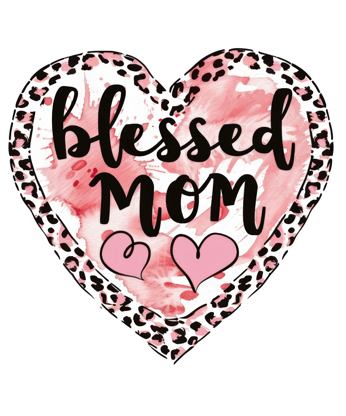 Blessed Mom Design - DTF Ready To Press