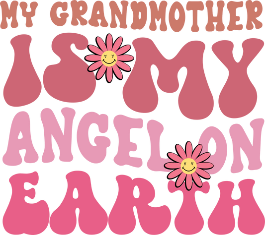 Cute Grandmother Design - DTF Ready To Press