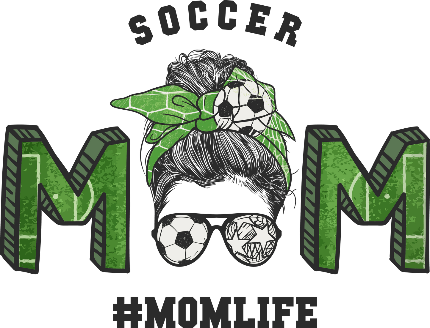 Soccer Mom Design - DTF Ready To Press