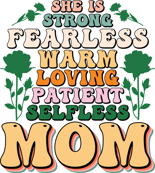 Loving Mom Design - DTF Ready To Press