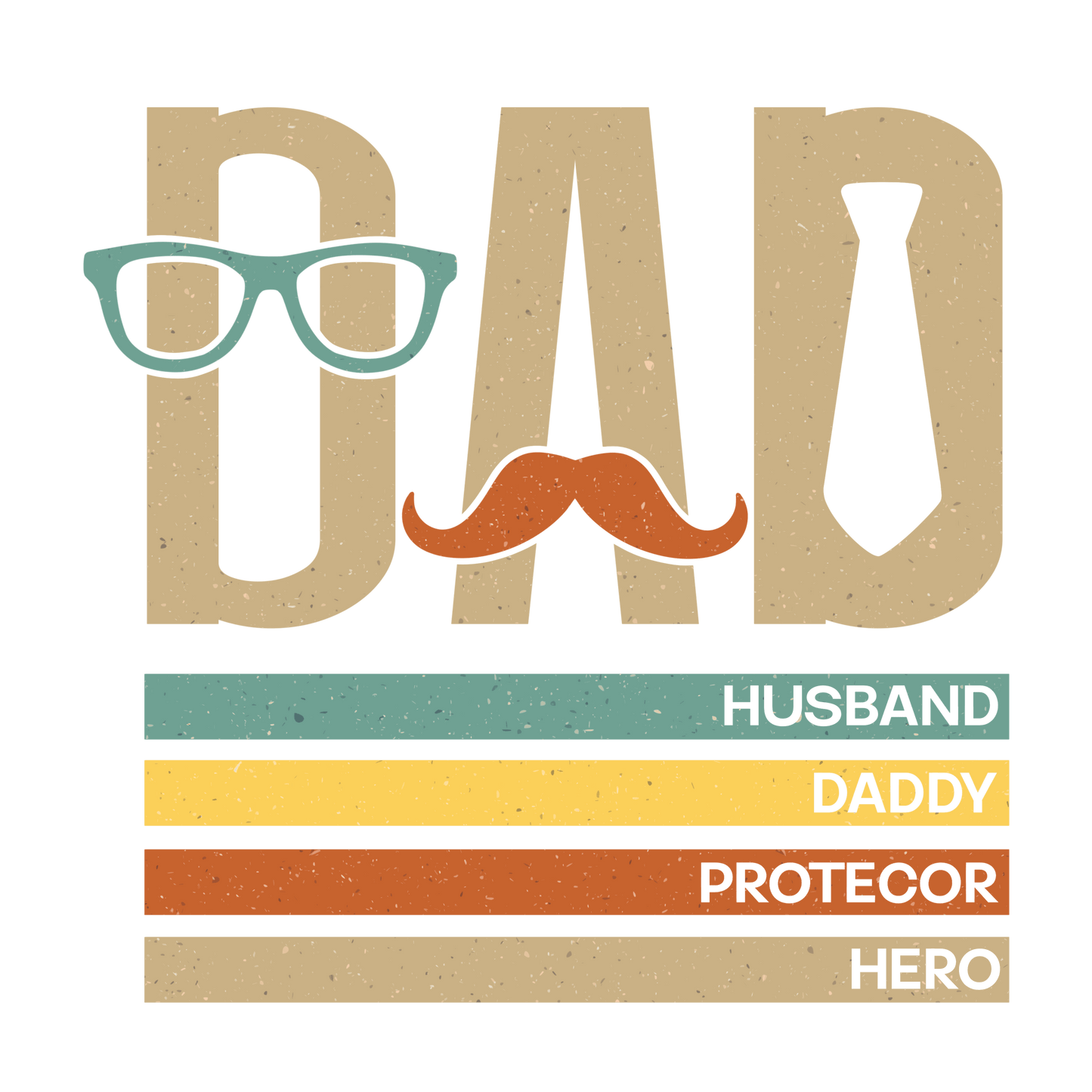 Dad Life Design - DTF Ready To Press