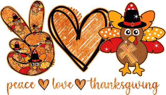 Thanksgiving Design - DTF Ready To Press