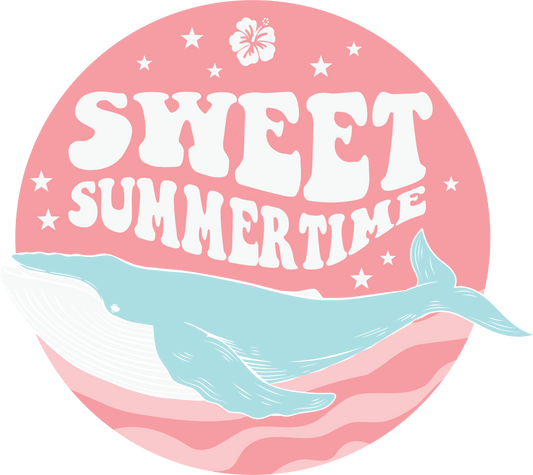 Sweet Summertime Design - DTF Ready To Press