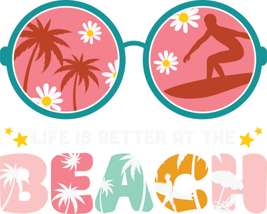 Beach Vacay Design - DTF Ready To Press