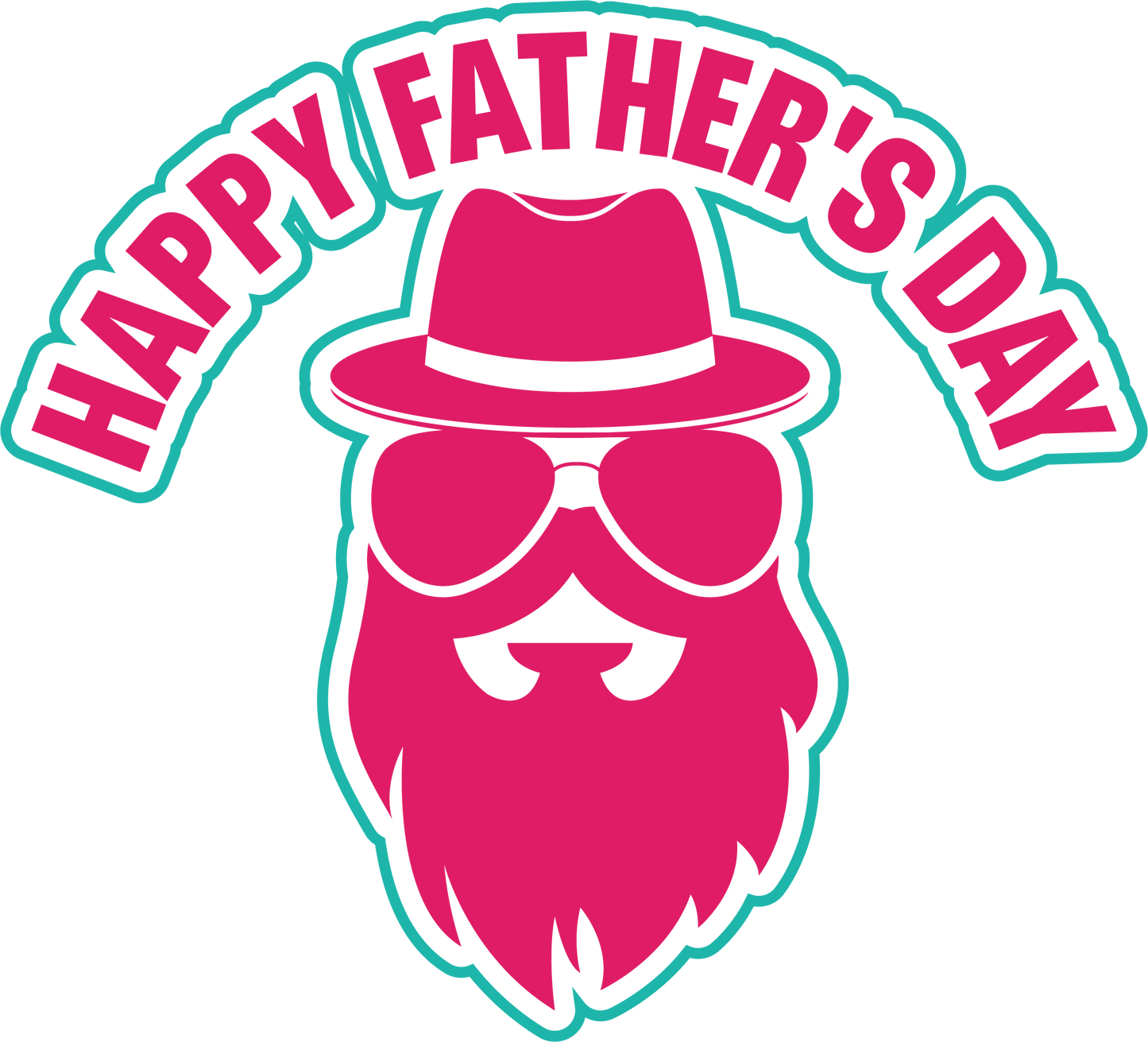 Happy Father's Day Design - DTF Ready To Press