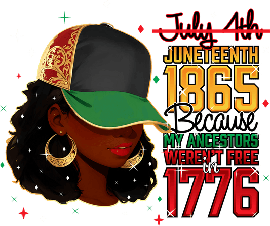 Cool Juneteenth Celebrating Design - DTF Ready To Press