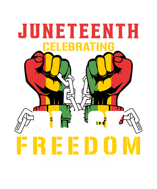 Juneteenth Celebrating Design - DTF Ready To Press