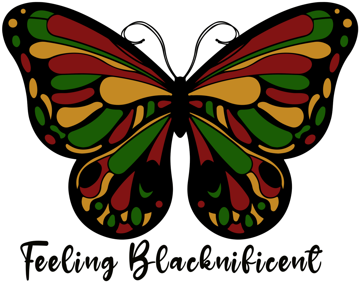 Feeling Blacknificent Juneteenth Design - DTF Ready To Press