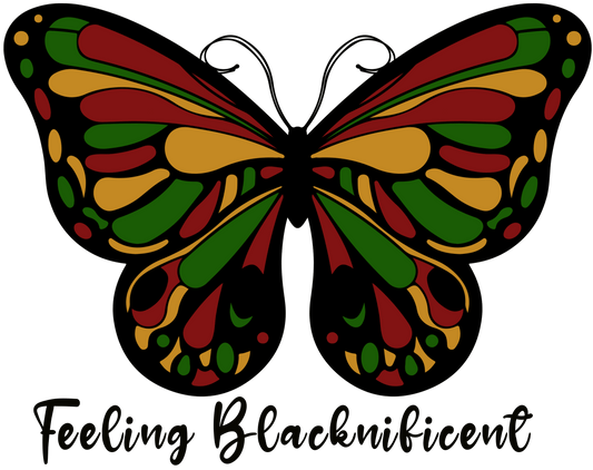 Feeling Blacknificent Juneteenth Design - DTF Ready To Press