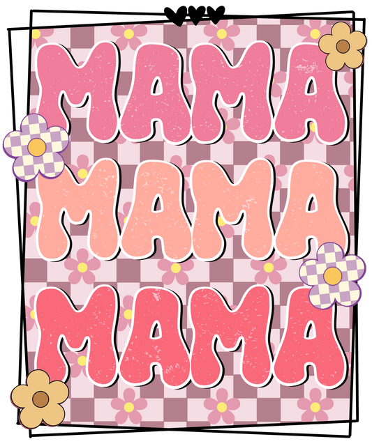 Mother's Day Retro Mama Design - DTF Ready To Press