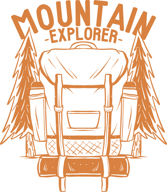 Mountain Explorer  Design - DTF Ready To Press
