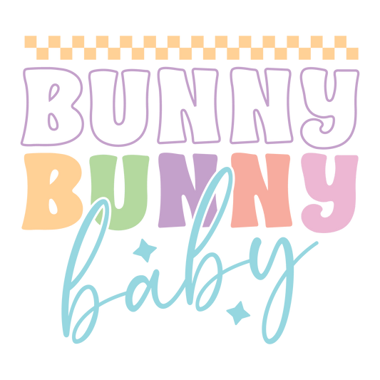 Bunny Baby Easter Design - DTF Ready To Press