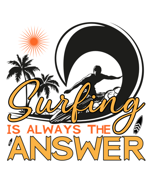 Surfing Lover Design - DTF Ready To Press