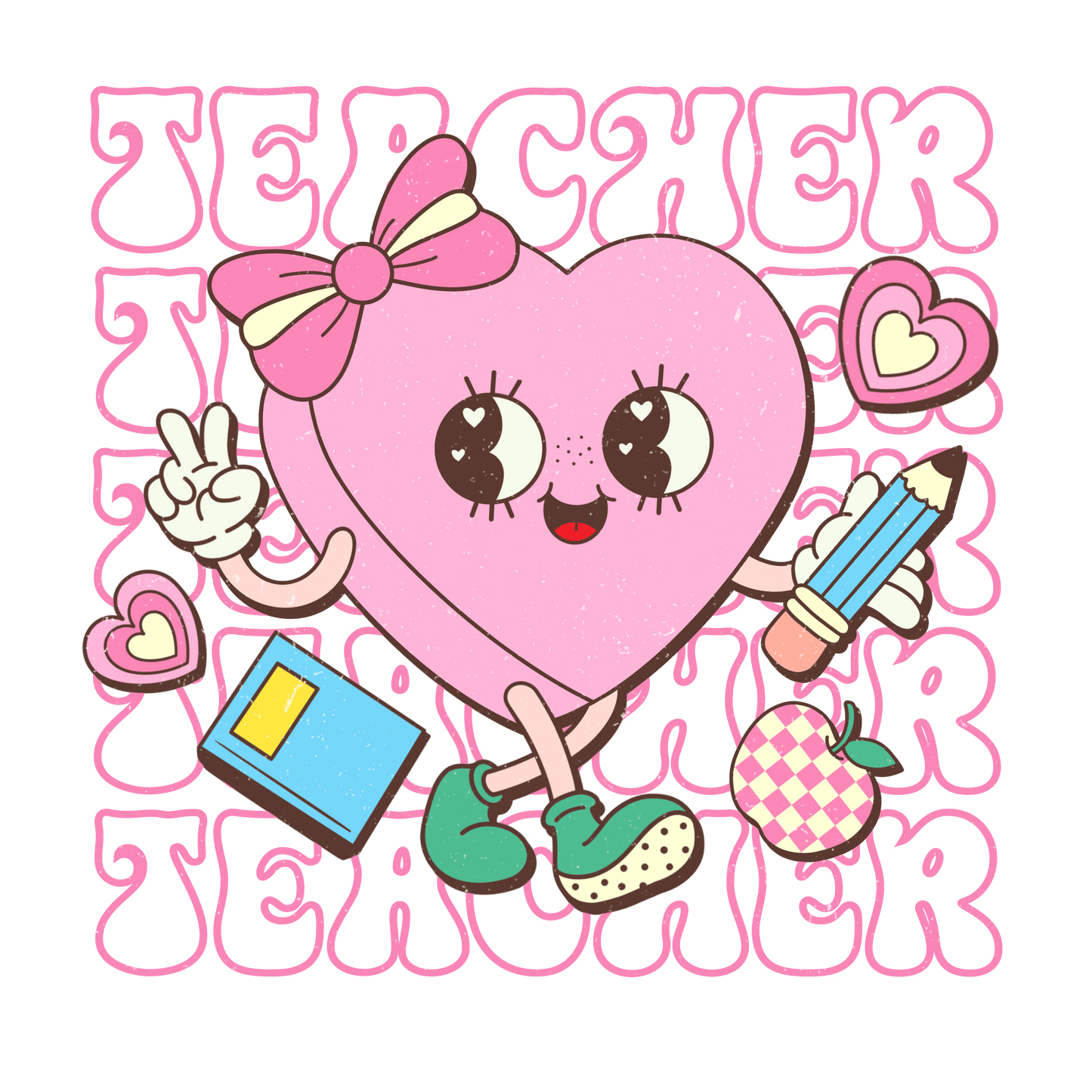 Cute Back To School Design - DTF Ready To Press