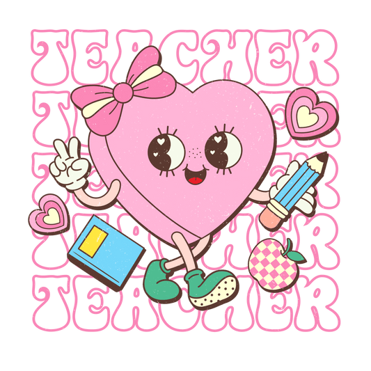 Cute Back To School Design - DTF Ready To Press