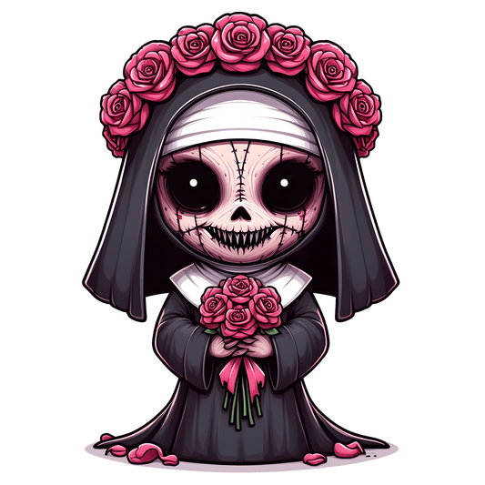 Sister Irene Valentine All Rose For You Design - DTF Ready To Press