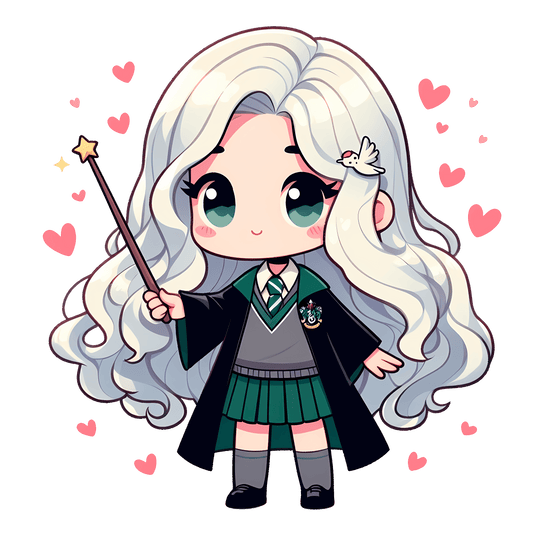 Harry Potter Luna Lovegood Valentine's Day Design - DTF Ready To Press