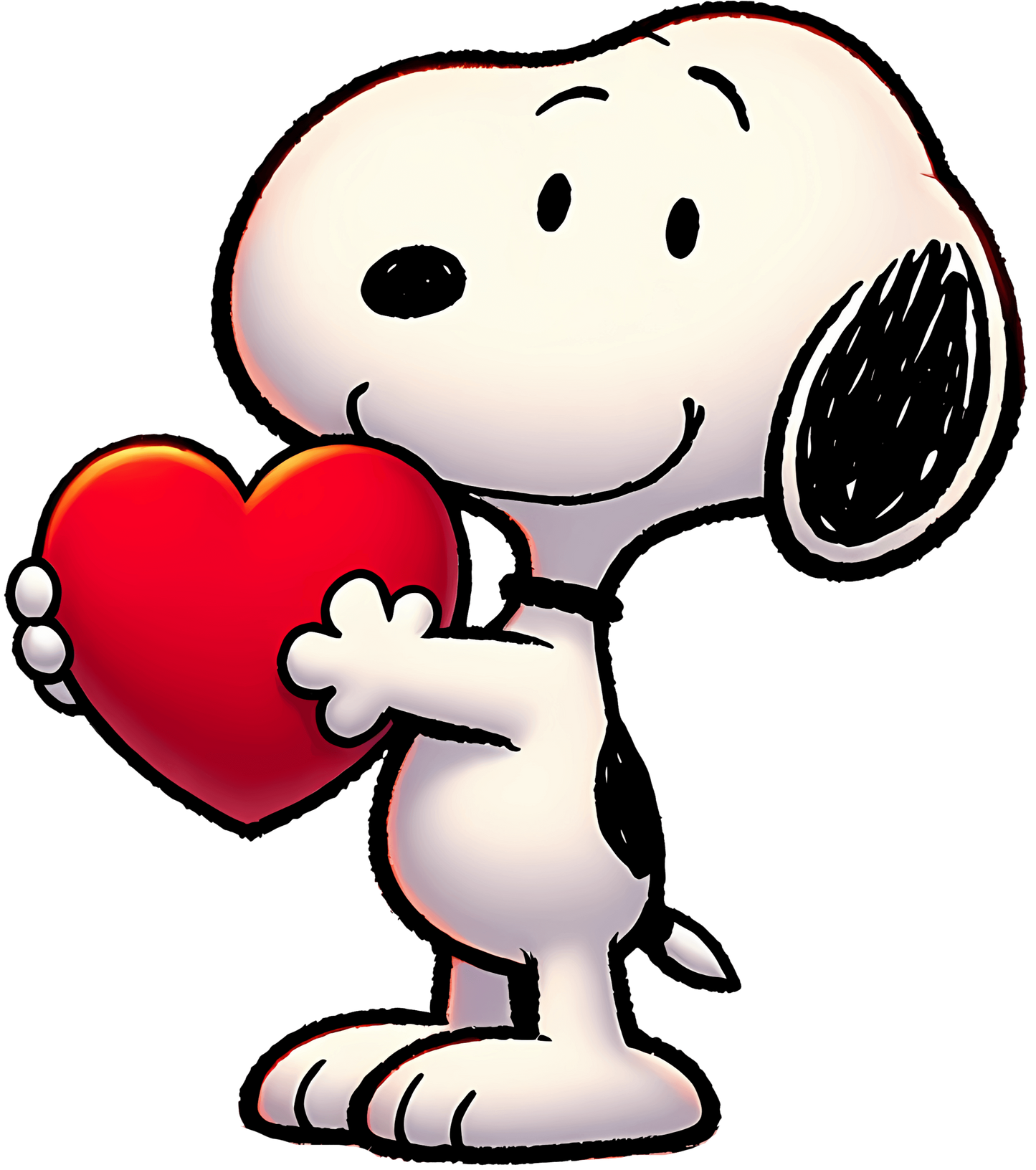 The Peanuts Snoopy Be Mine Valentine's Day Design - DTF Ready To Press